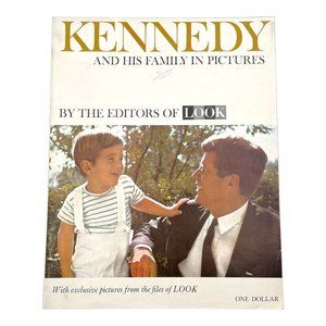Look Magazine John F Kennedy and Family in Pictures JFK Special Edition 1963 Dec